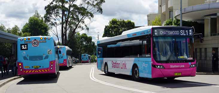 Station Link Volvo Transdev B8RLE Bustech VST 6822 & Hillsbus B7RLE Volgren Optimus 6870